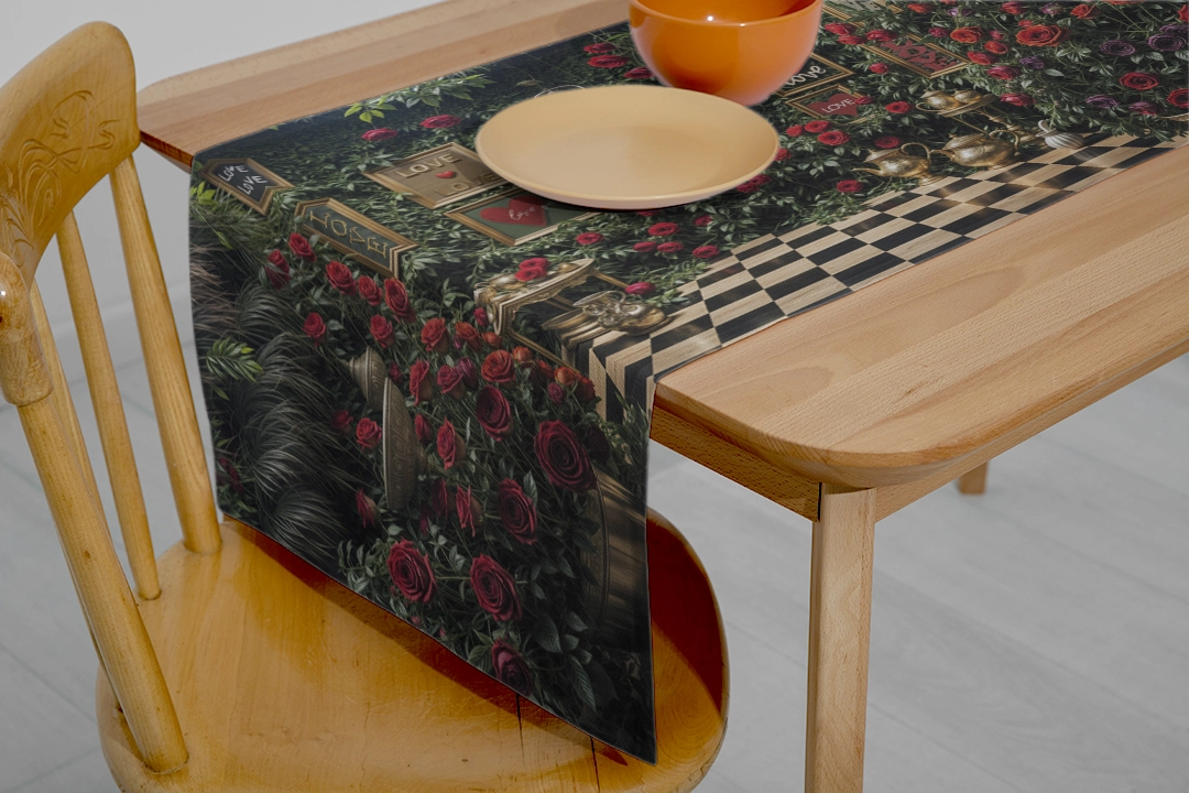 Antik Saatlerin ve Büyülü "LOVE" Dokunuşlarının Romantik Yansıması Runner