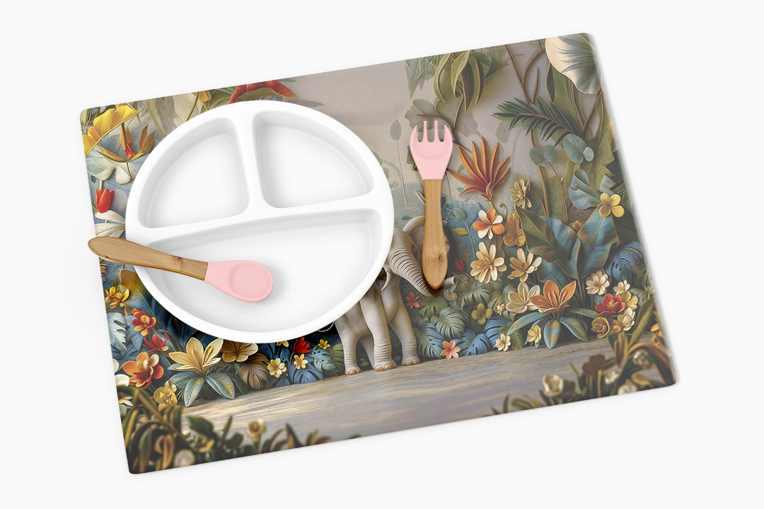 Çiçekler Arasında Sevimli Bir Filin Huzurlu Bahçe Macerası Amerikan Servis