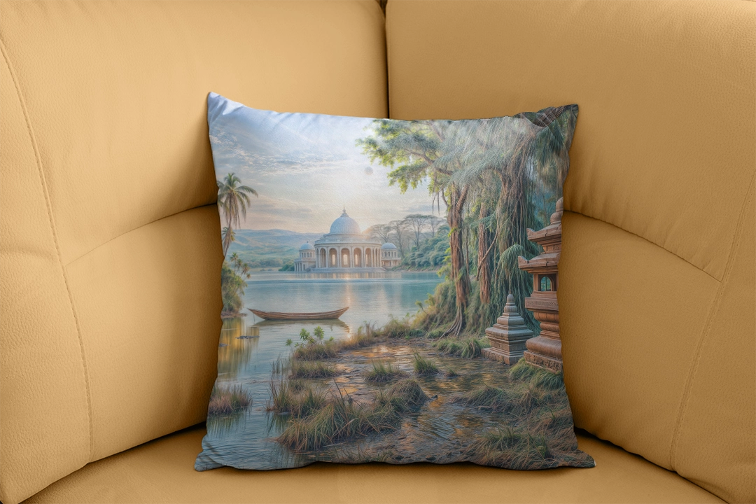 Doğu'nun Sakin Sularında Yükselen Antik Tapınak Kırlent