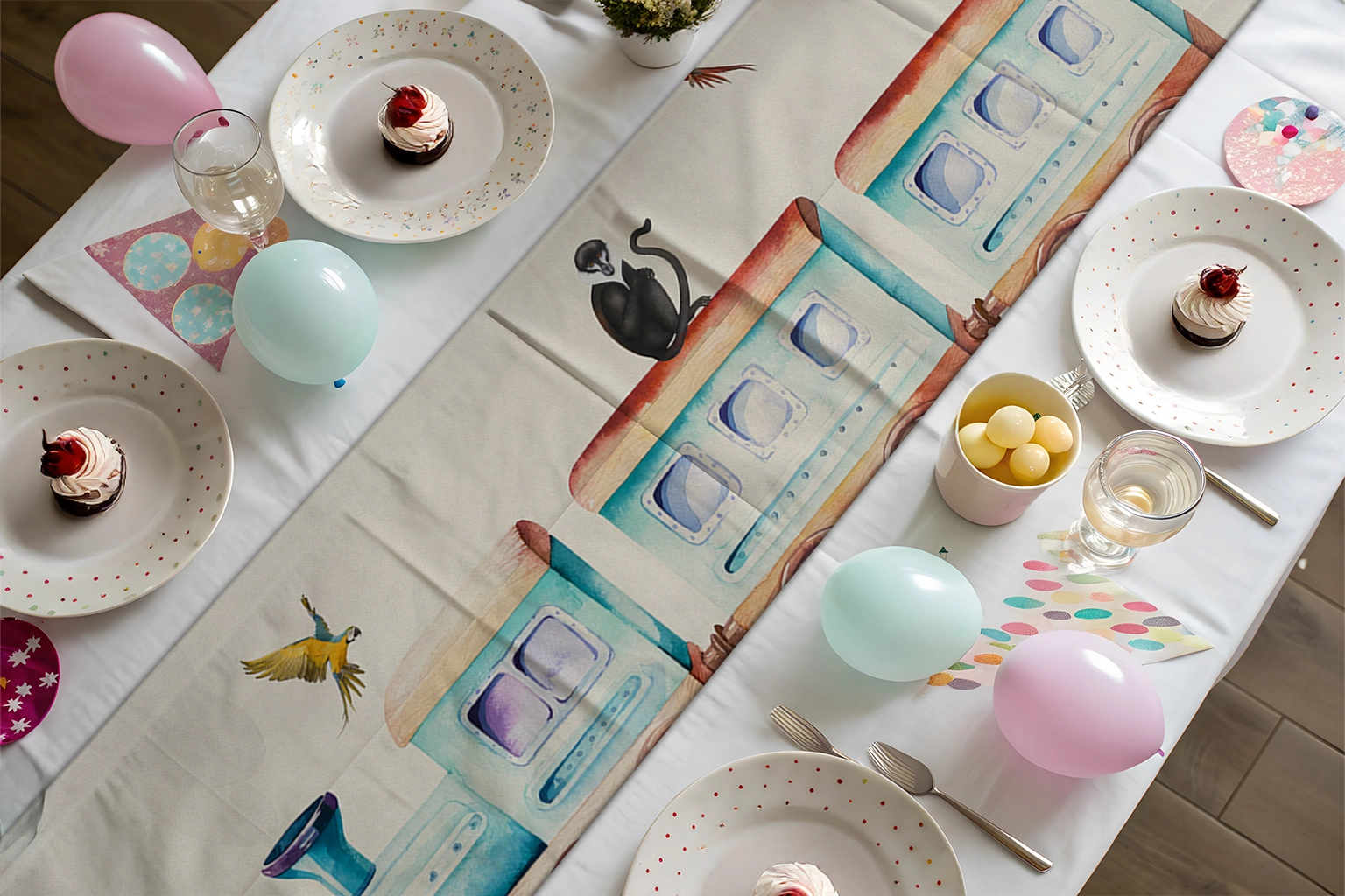 Hayal Treni ve Bulutların Dansı Runner