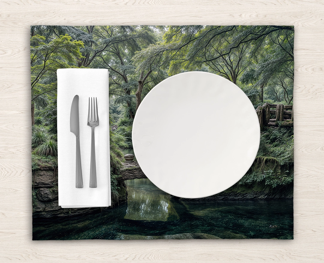 Kadim Taş Köprülerin Fısıltısıyla Yeşilin Büyülü Dansı Amerikan Servis