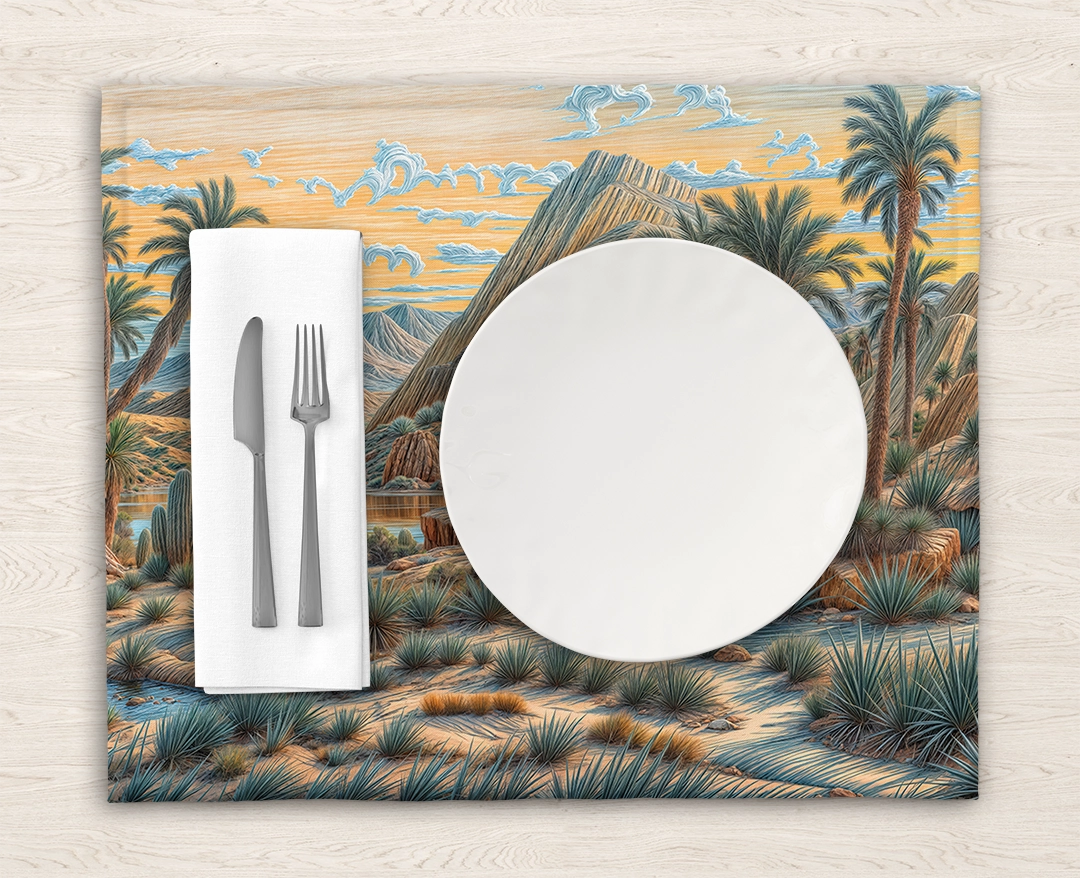 Palmiye Ağaçlarının Gölgesinde Antik Bir Huzurun Nefes Kesen Manzarası Amerikan Servis