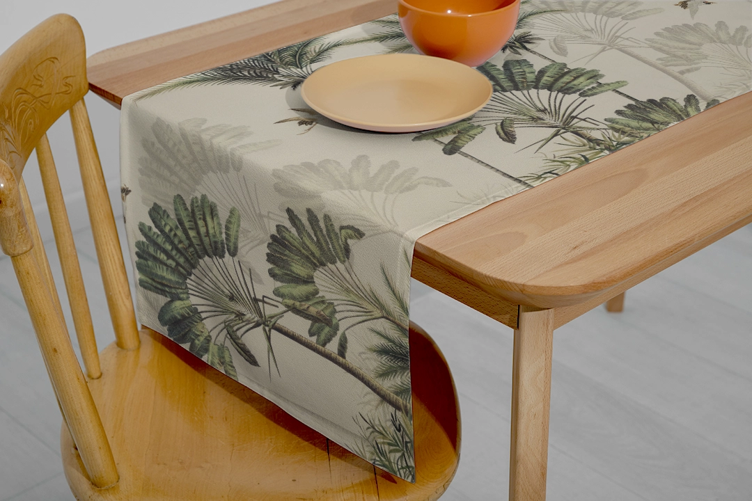 Papağanların Renk Senfonisi ve Tropik Yaprakların Dansı Runner