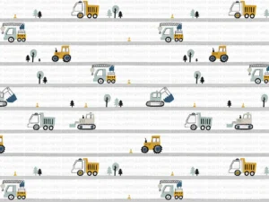 Sevimli İş Makineleriyle Dolu Eğlenceli Macera Dünyası
