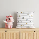 Sevimli İş Makineleriyle Dolu Eğlenceli Macera Dünyası kırlent