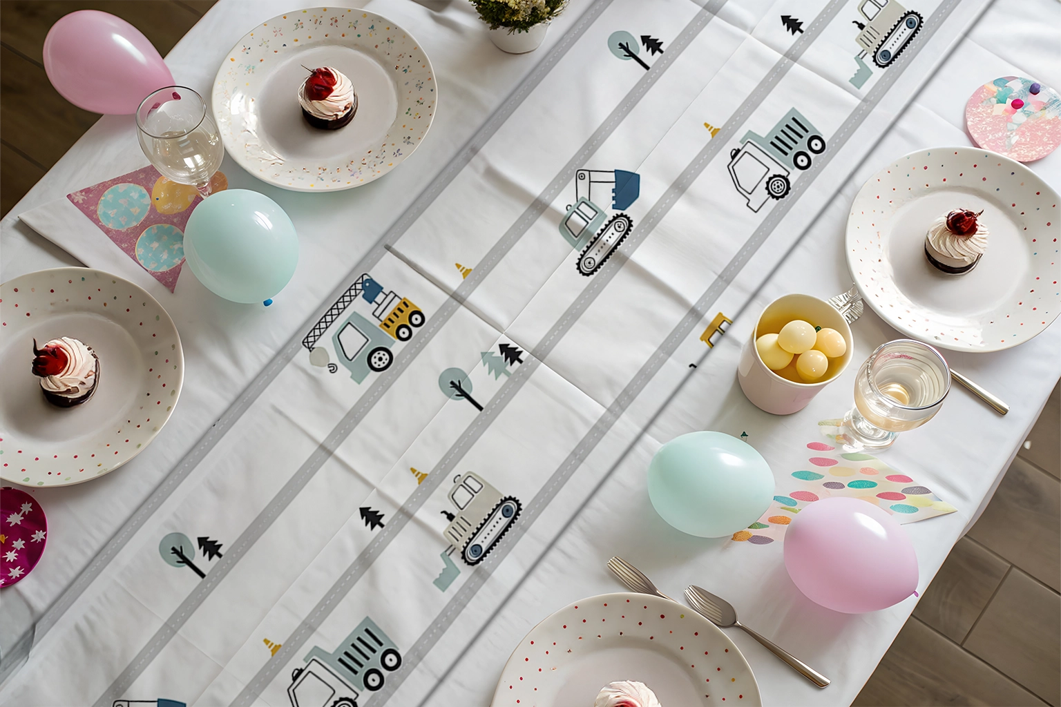 Sevimli İş Makineleriyle Dolu Eğlenceli Macera Dünyası runner