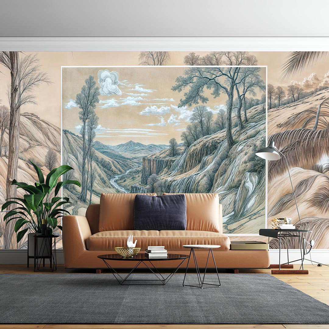 Tolkien'in Fısıltılarıyla Yankılanan Elflerin Vadisi Poster Duvar Kağıdı