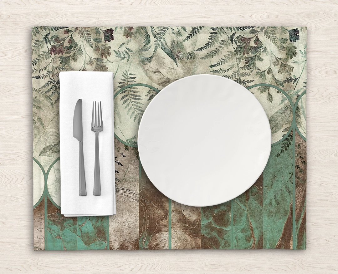 Vintage Dokunuşlarla Buluşan Doğa Amerikan Servis