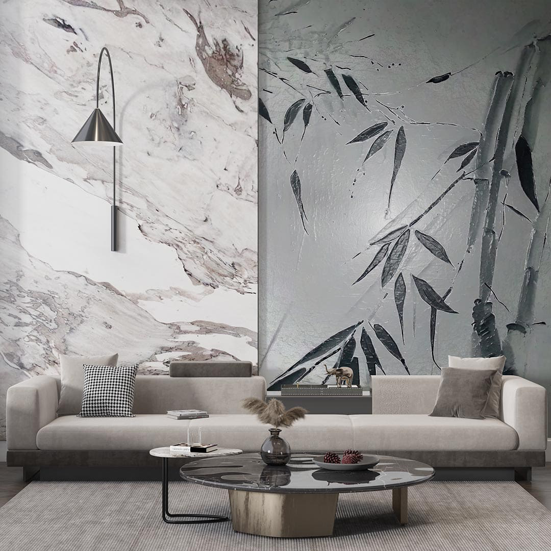 Bambu'nun Gölgesel Zarafeti Poster Duvar Kağıdı