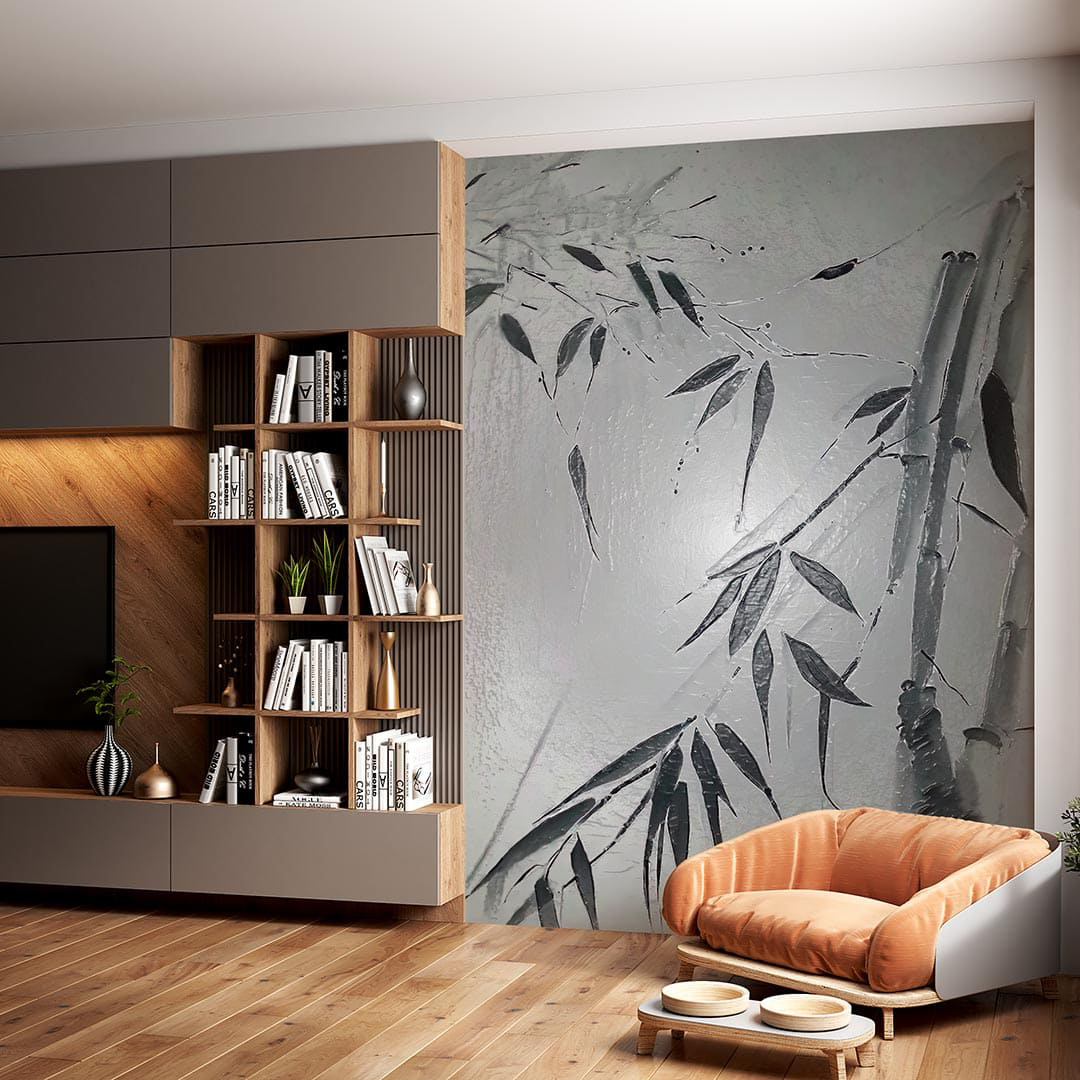 Bambu'nun Gölgesel Zarafeti Poster Duvar Kağıdı