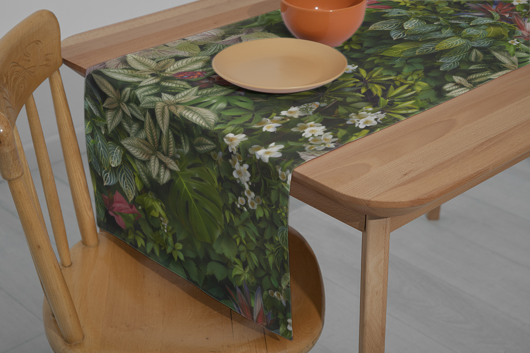 Canlı Renkler ve Zengin Dokularla Doğa'nınn Bitki Enerjisi Runner