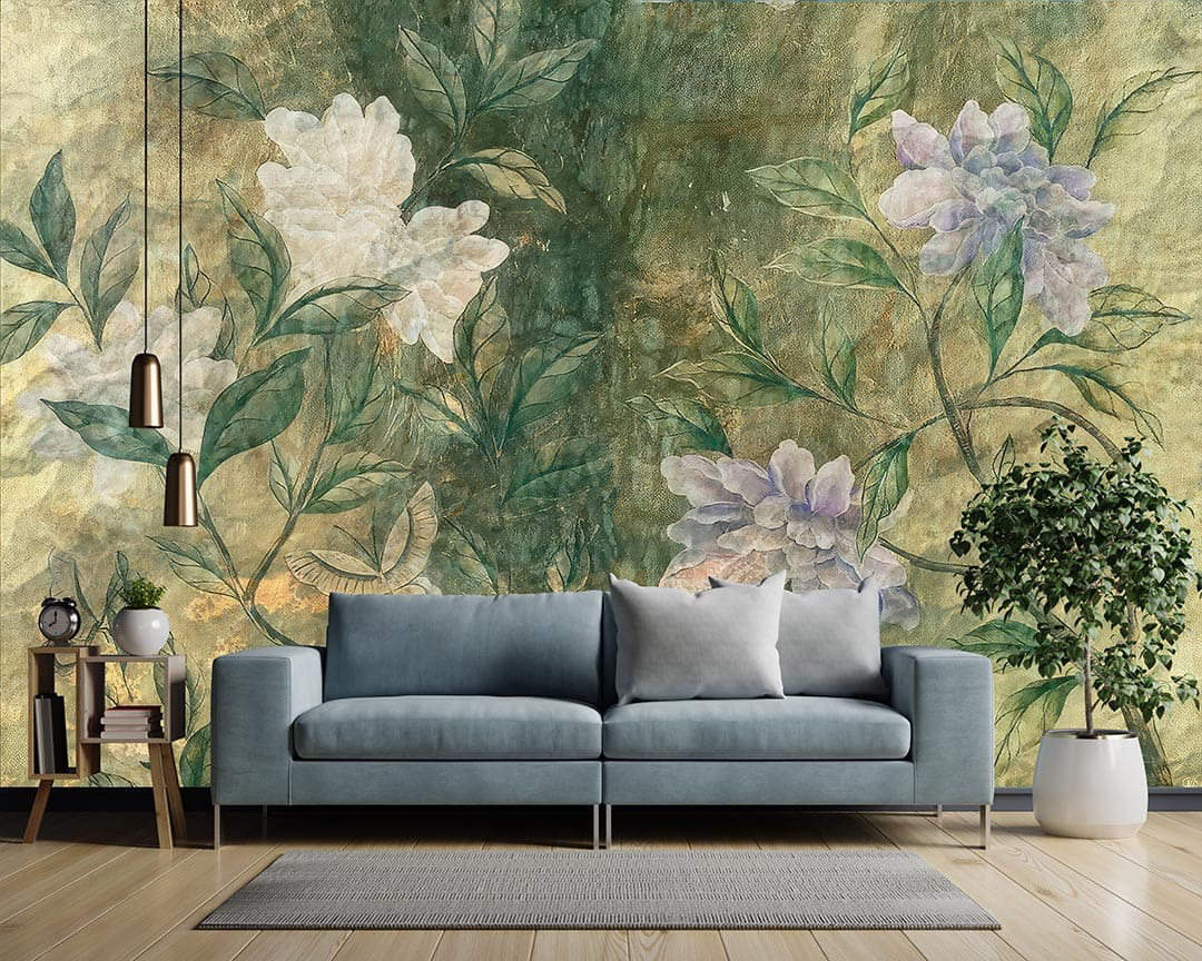 Eski Zamanların Çiçek Bahçesi Poster Duvar Kağıdı