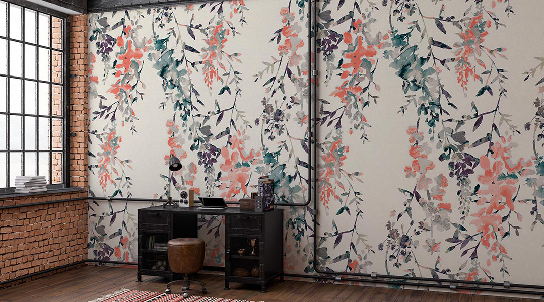 Gizemli Bahçenin Güzel Çiçek Esintisi Poster Duvar Kağıdı