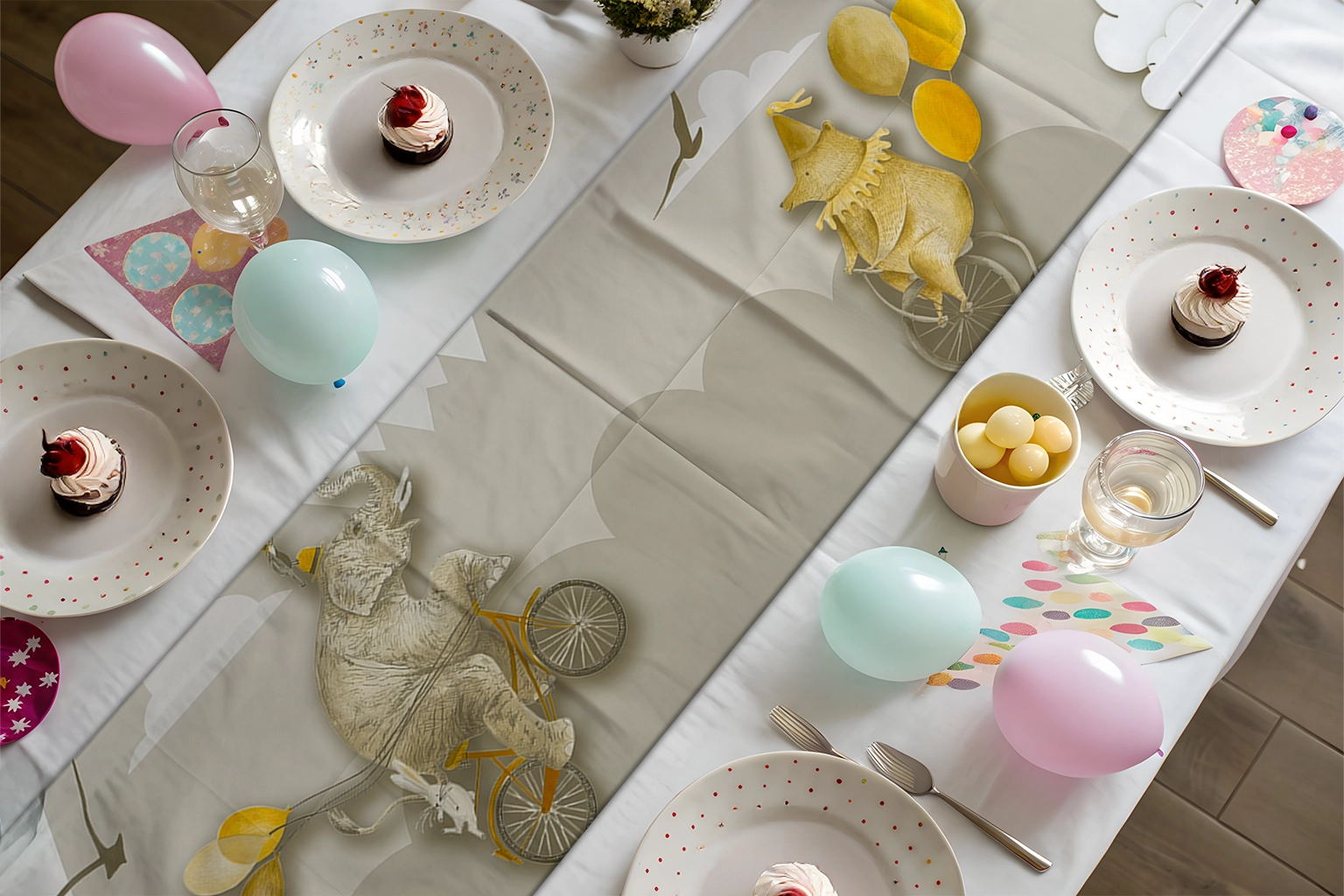 Gökyüzünde Bir Sirk Şöleni Runner