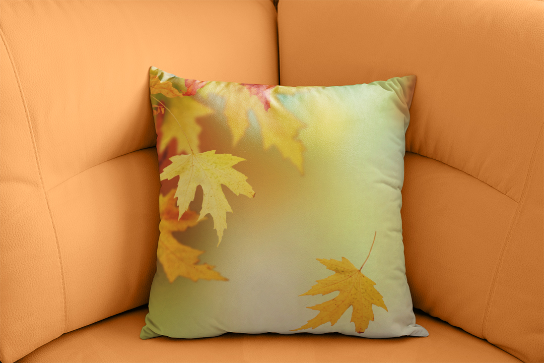 Hüzünlü Sonbahar Yaprakları Kırlent