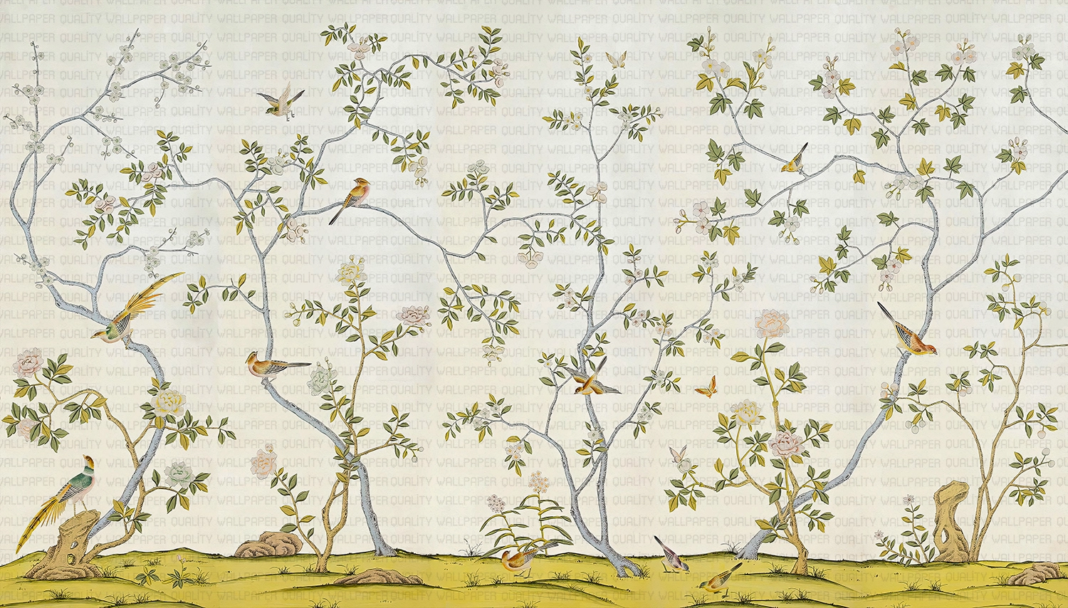 Kuşların Şarkısıyla Yeşeren Bahar Dalı