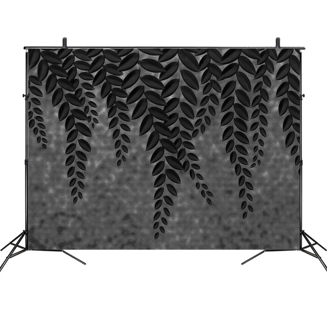 Mistik Yaprak Geçidi Fon Kumaş