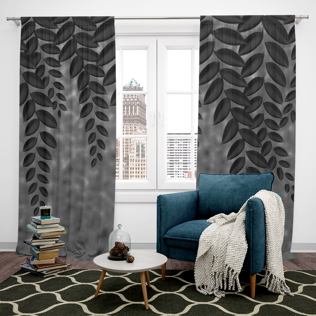 Mistik Yaprak Geçidi Fon Perde