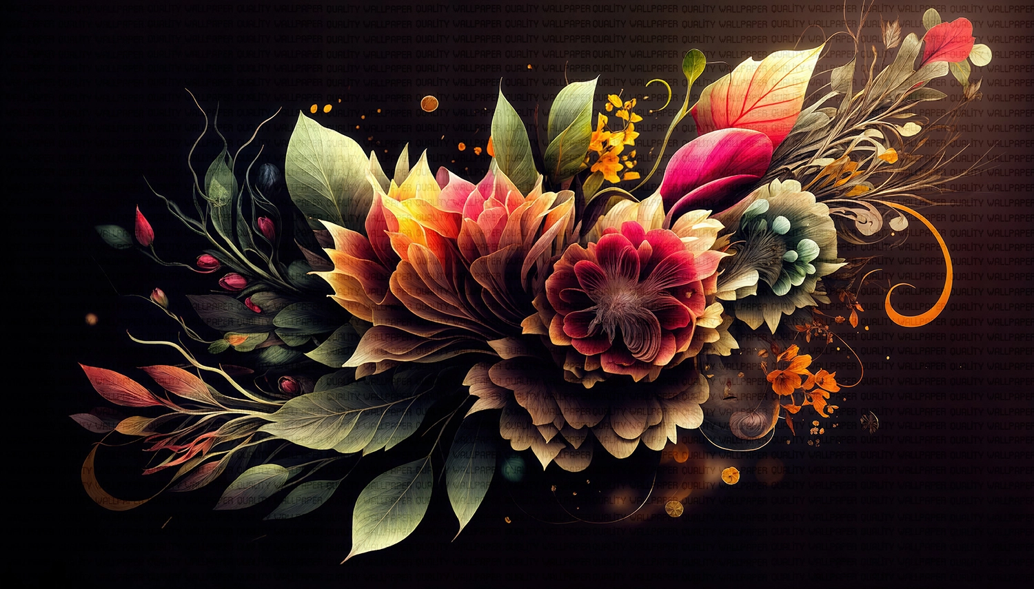 Modern Çizgilerle Buluşan Çiçek Bahçesi