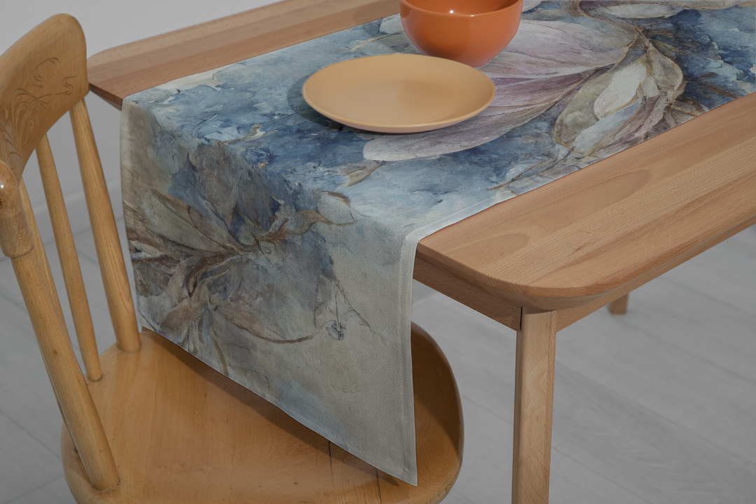 Narin Pastel Çiçeklerin Huzur Veren Rahatlığı Runner