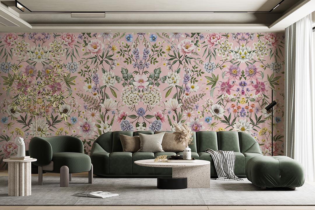 Pembe Baharın Çiçek Rüyası Poster Duvar Kağıdı