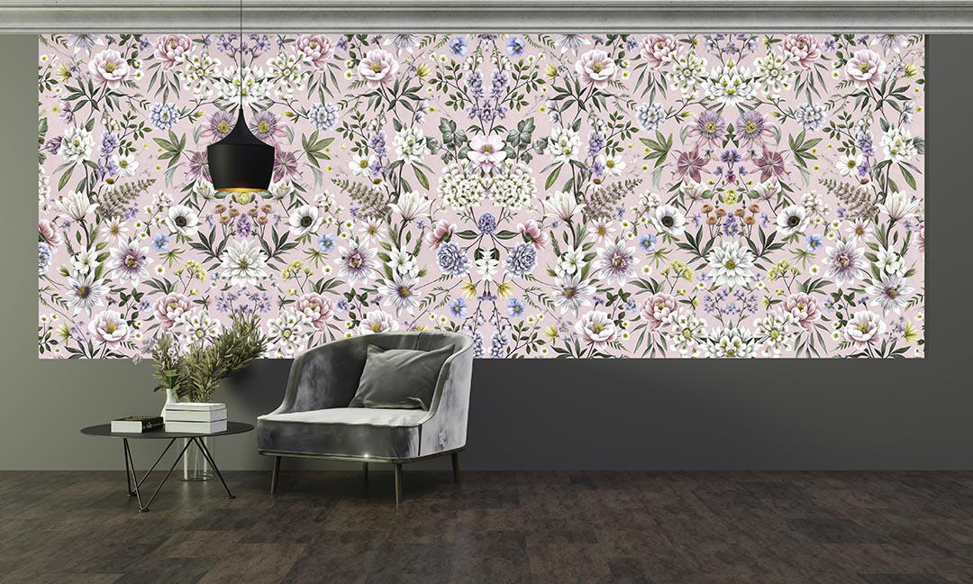 Pembe Baharın Çiçek Rüyası Poster Duvar Kağıdı