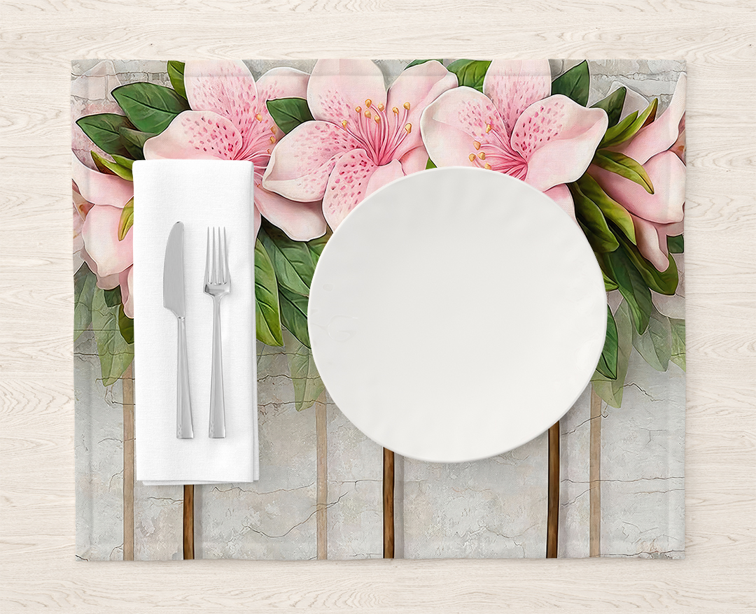 Pembe Lilyumların Zarafeti Huzur ve Sükunetin Yansıması Amerikan Servis