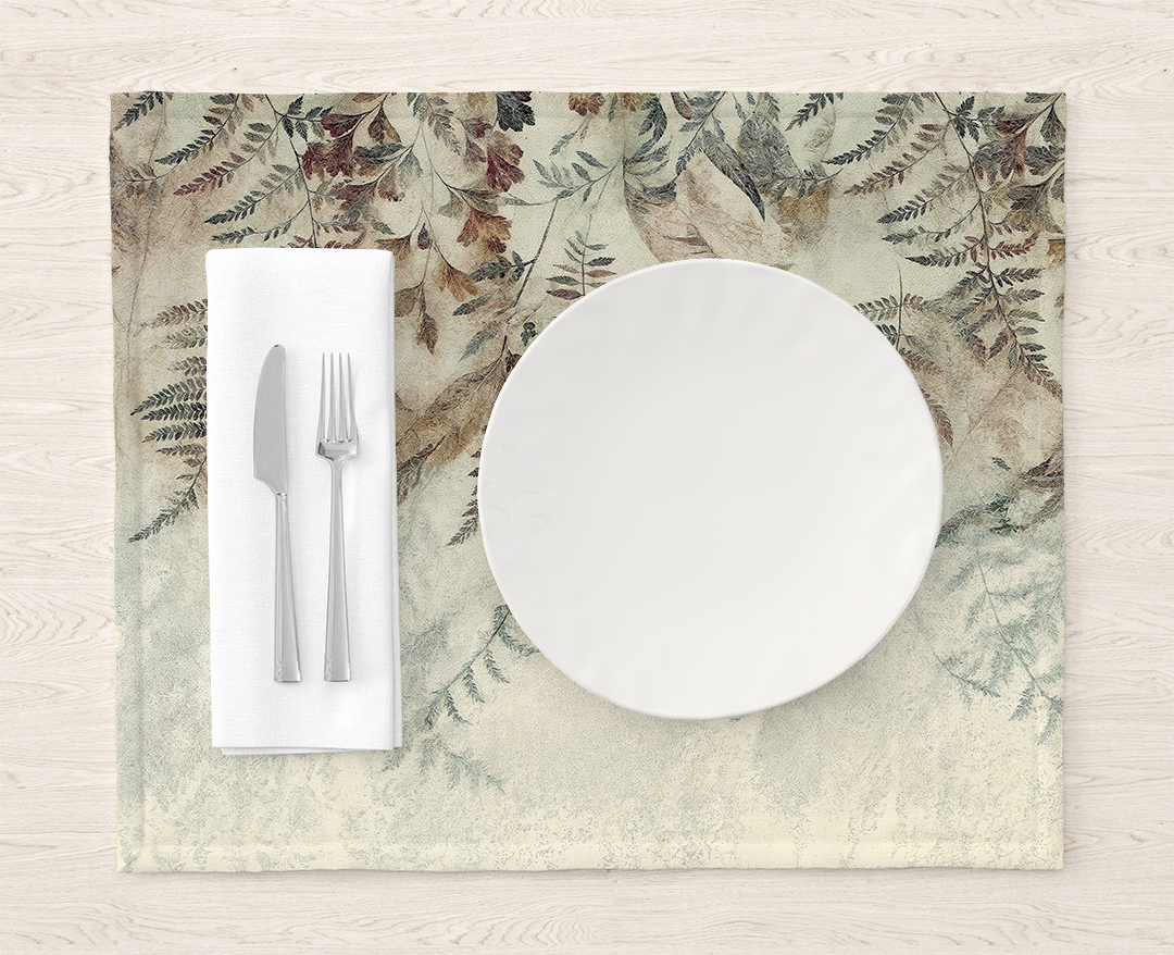 Retro Yaprak Güzellikleri Amerikan Servis