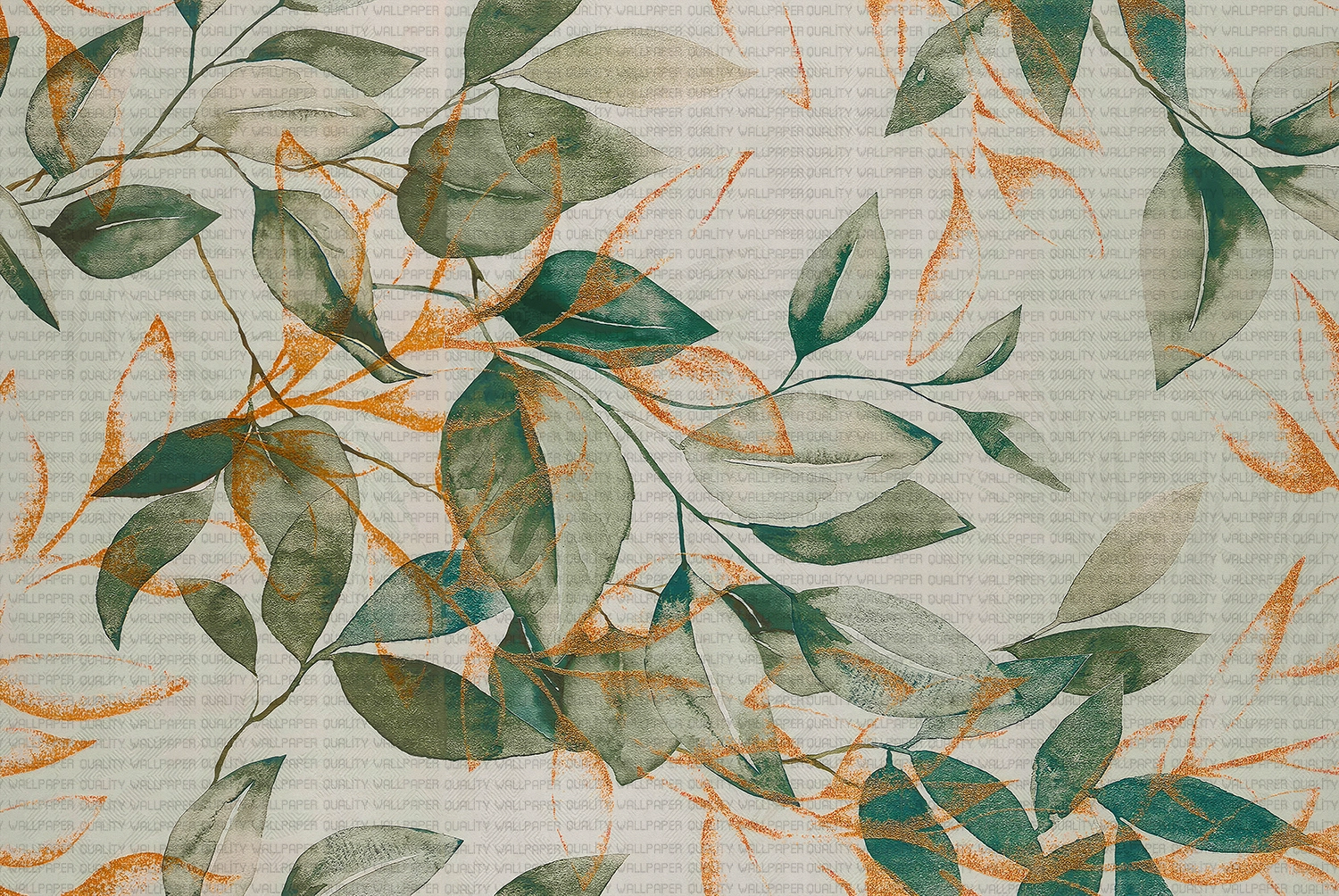 Soft Yapraklarla Güzelleşen Desen