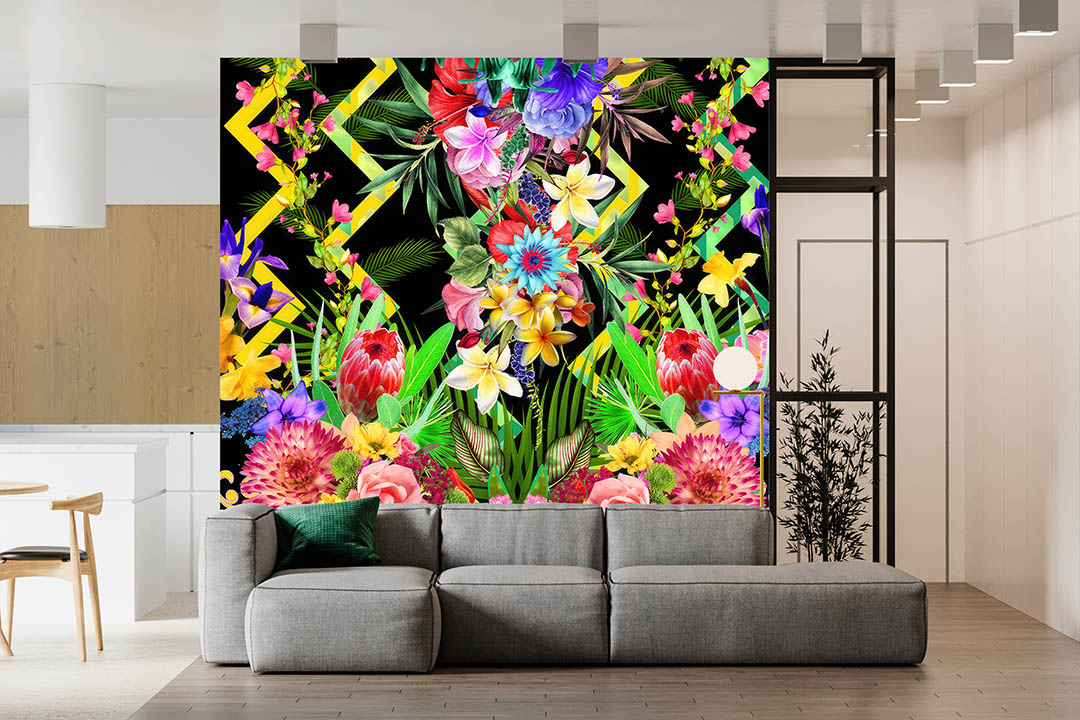 Tropik Baharın Renk Senfonisi Poster Duvar Kağıdı