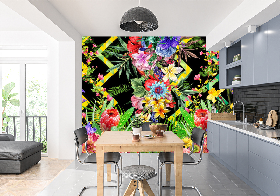 Tropik Baharın Renk Senfonisi Poster Duvar Kağıdı