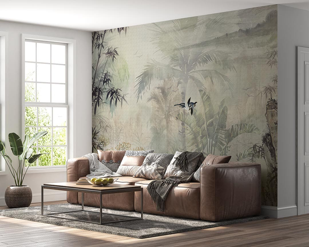 Tropikal Ormanın Gizemli Şarkı Fısıltısı Poster Duvar Kağıdı