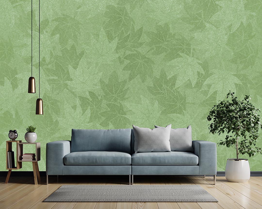 Turuncu Yaprakların Dansı Poster Duvar Kağıdı