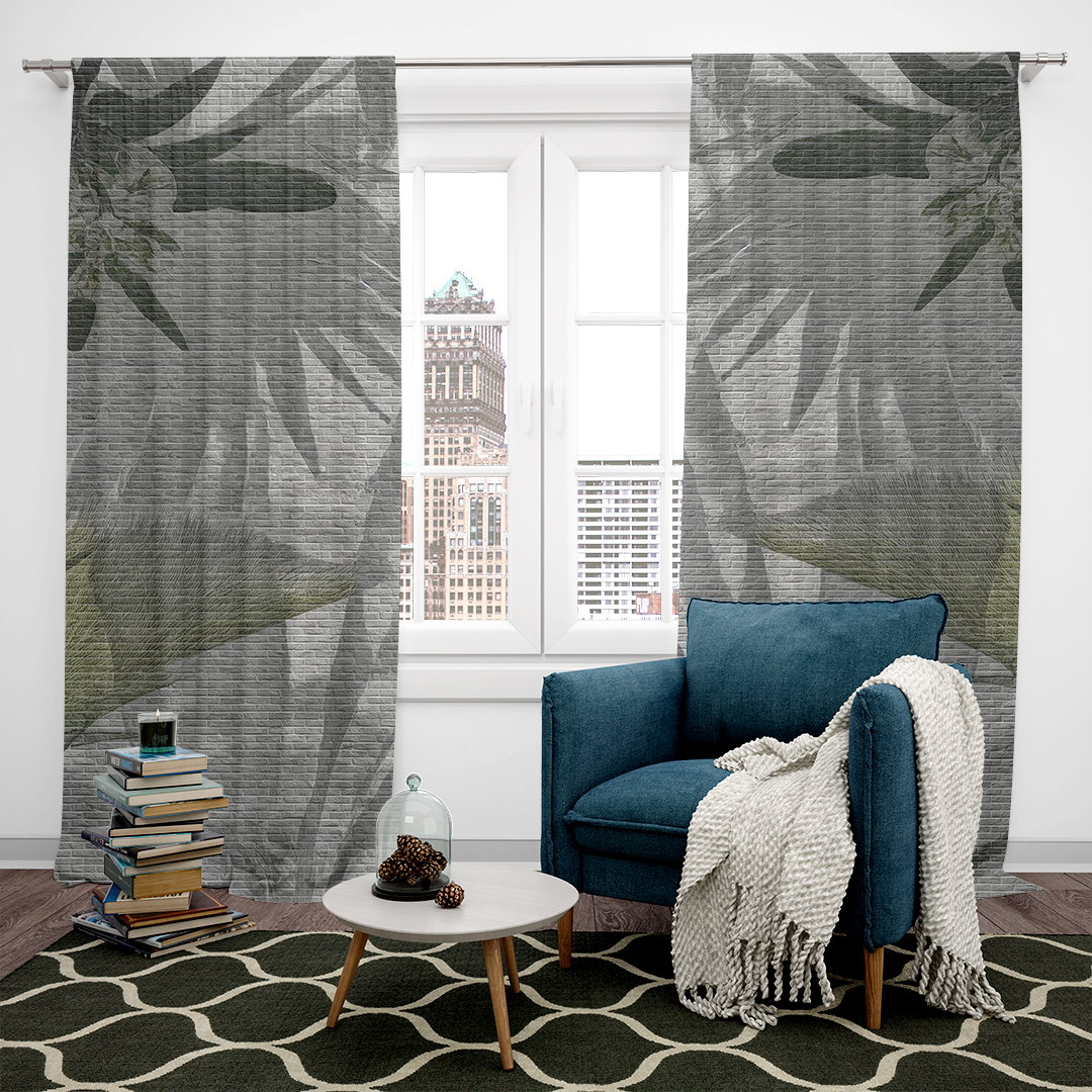 Yaprak Gölge Senfonisi Fon Perde