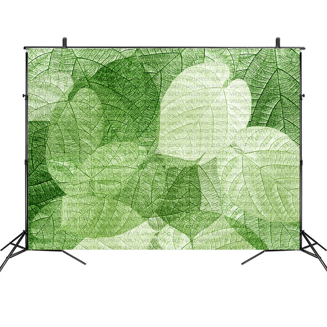 Yeşil Dokunuş Fon Kumaş